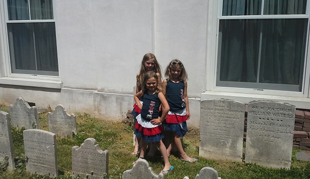 Megan, Sarah and Hannah Mem. Day 2015