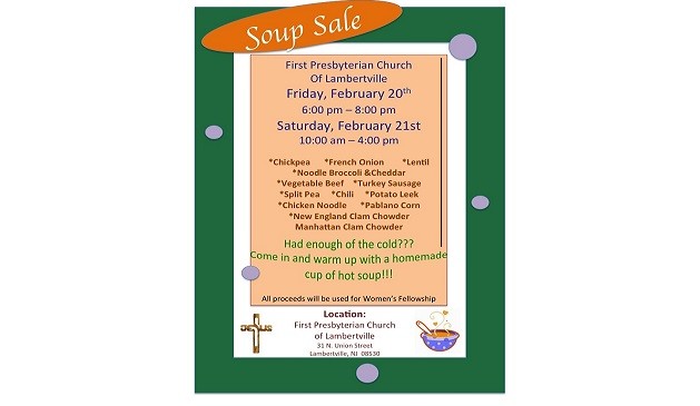Soup Sale 2015 2