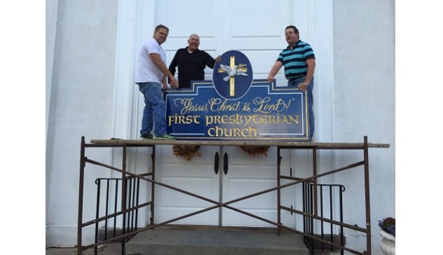 church sign in front of church 2